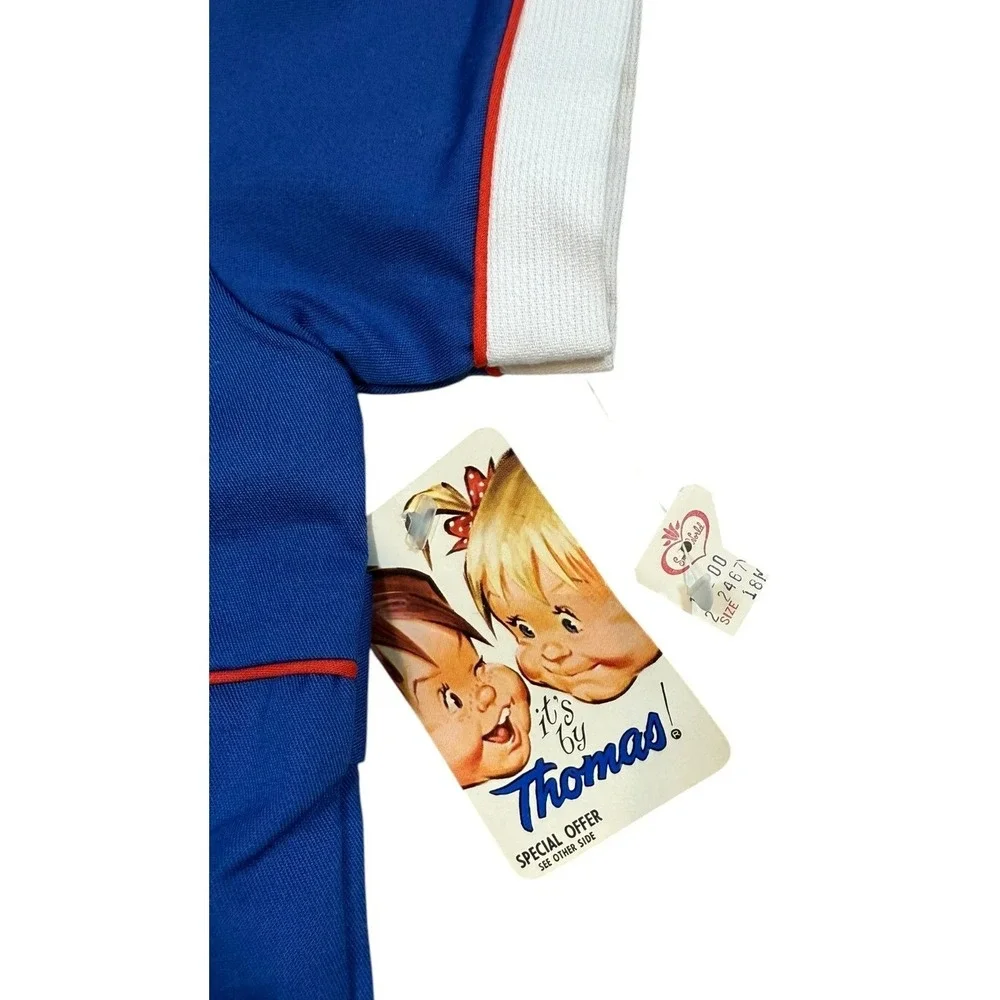 Vintage By Thomas Kids' Blue Collared Castle Longall One Piece 18 Month NWT